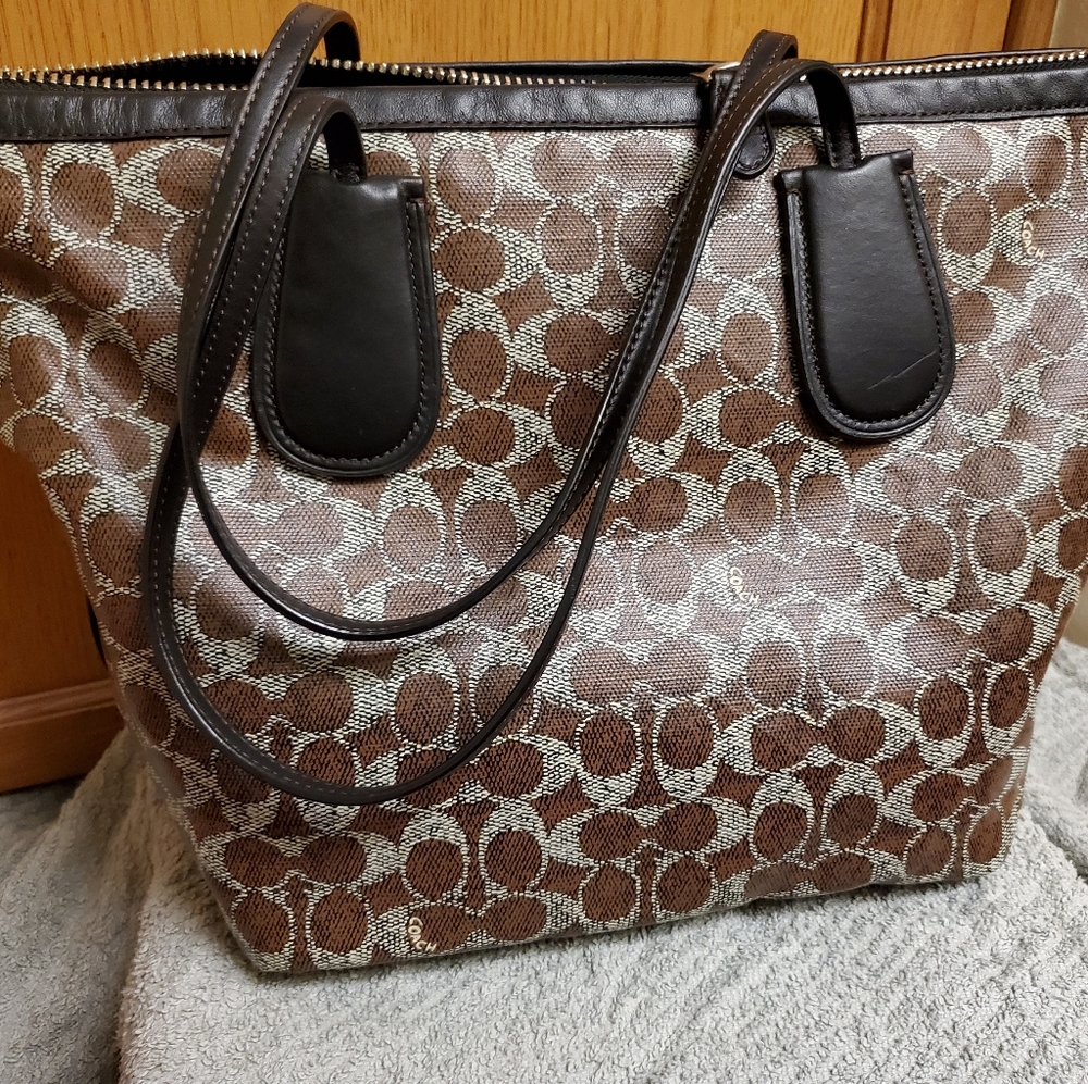 Coach Canvas Purse